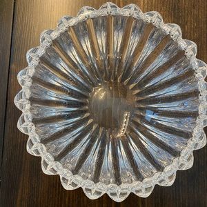 Tiffany Heart Rimmed Crystal Bowl